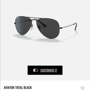 Ray Ban Black Aviators